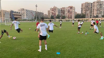المنتخب الأولمبي يختتم معسكره المفتوح بتدريب قوي بمشاركة حجازي 