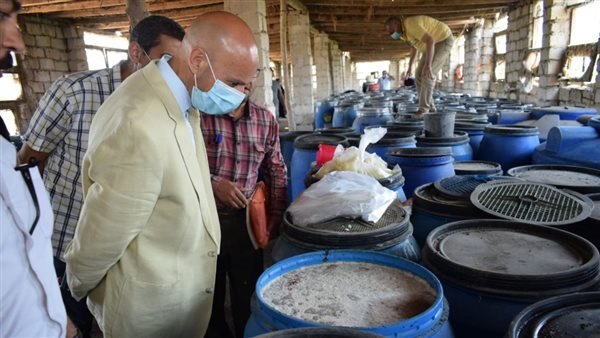 ضبط وإعدام أغذية