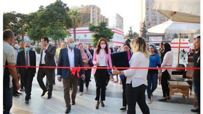 نائبة محافظ الجيزة تشكر إدارة الزمالك بعد نجاح معرض بيع منتجات الشباب 