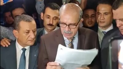 قرارات جديدة لمحامي البحيرة في واقعة تجاوز وكيل نيابة ضد محام (فيديو وصور)