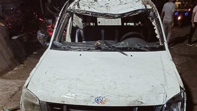 سقوط سيارة بها 14 شخصًا في ترعة بالدقهلية