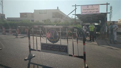 استنفار أمني بمحيط لجان الثانوية العامة قبل انطلاقها في البحر الأحمر(صور)