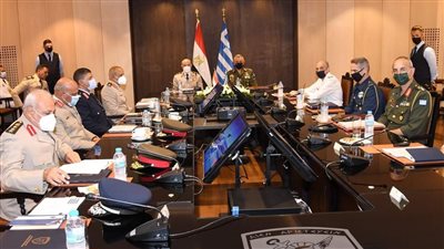 التعاون العسكري والشراكة الاستراتيجية.. تعرف على أبرز ملامح لقاء رئيس الأركان بوزير الدفاع اليوناني
