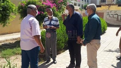 رئيس مدينة سمالوط يتابع امتحانات الثانوية العامة في المنيا