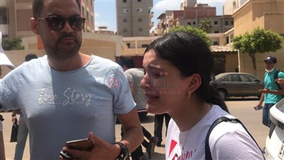 انهيار وبكاء طلاب الثانوية العامة بالدقهلية لصعوبة امتحان اللغة العربية (صور)