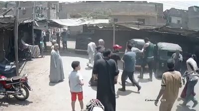 مشاجرة بالأسلحة البيضاء داخل منطقة أبو الغيط بالقليوبية (فيديو)