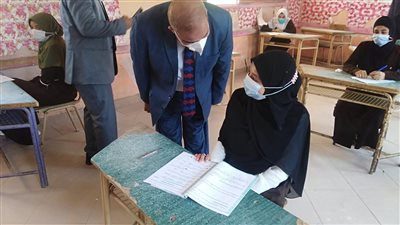 قيادات الأزهر تتفقد لجان امتحانات الشهادة الثانوية بمحافظة الفيوم (صور)