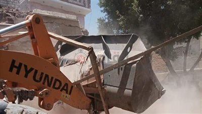 رفع 45 طنًا من القمامة والمخلفات الصلبة خلال حملة بالمنيا