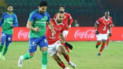 الأهلي يُسجل الهدف الثالث في شباك مصر المقاصة 