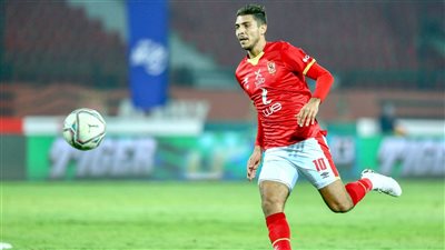 محمد شريف يُسجل الهدف الثاني للأهلي في شباك مصر المقاصة 