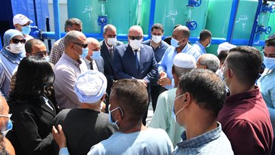 إحلال وتجديد محطة مياه شرب الجمالية بقنا بتكلفة 5 ملايين و200 ألف جنيه