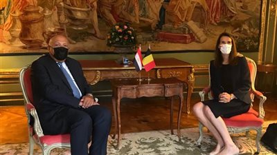 سامح شكري يشيد باهتمام الشركات البلجيكية بالمشاركة في خطط التنمية المصرية