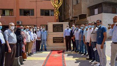 افتتاح أول نصب تذكاري للجيش الأبيض في مصر بالشرقية (صور)