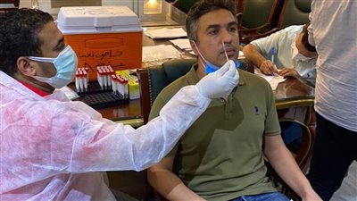 إجراء مسحة كورونا للاعبي اليد وتنس الطاولة والرماية قبل السفر لطوكيو  