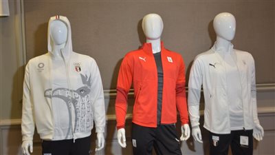 ملابس البعثة المصرية المشاركة في أولمبياد طوكيو (صور)