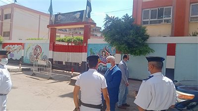 مدير أمن كفر الشيخ يتفقد محيط لجان الثانوية العامة (صور)