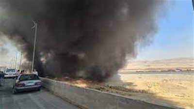 القبض على سائق صدم رئيس مباحث مايو خلال معاينة حريق سيارة وقود