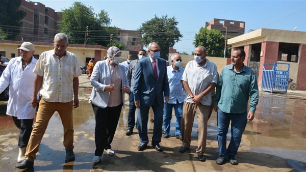 محافظ القليوبية يتفقد