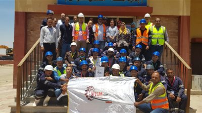 توسعات محطة مياه نيدة بسوهاج تحصل على الشهادة الدولية في الإدارة الفنية المستدامة 