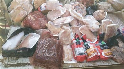  ضبط لحوم فاسدة في حملة تموينية بالقليوبية