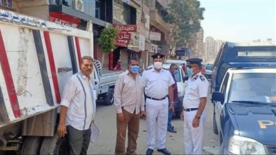 رفع 450 طن قمامة بشوارع حي شرق شبرا الخيمة 