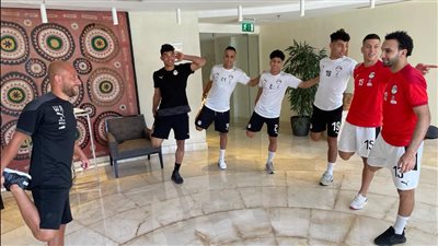 المنتخب الأولمبي يختتم استعداداته قبل السفر إلى طوكيو (صور)