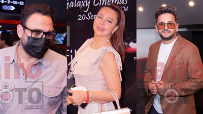 نجوم الفن يدعمون أحمد عز في العرض الخاص لفيلم 