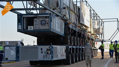 فريق المتحف المصري الكبير ينجح في تجربة المحاكاة الثانية لنقل مركب خوفو (صور)