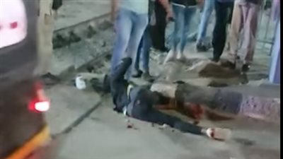 إصابة شاب بقطع في قدمه بعد قفزه من قطار خلال سيره بسوهاج (فيديو)