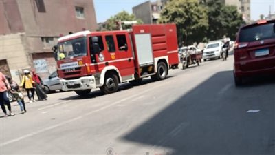 السيطرة على حريق معهد المساحة بالهرم (فيديو) 