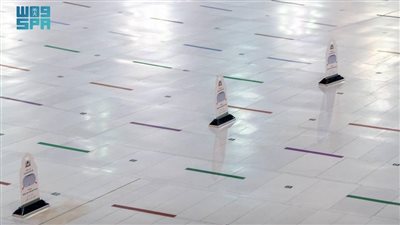 لوحات بـ10 لغات في صحن المطاف بالمسجد الحرام لإرشاد الحجاج (صور)