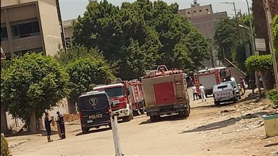 نشوب حريق بمنزل بسبب ماس كهربائي بقرية المحروسة في قنا