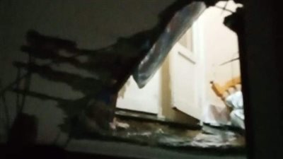 وفاة سيدة وإصابة شخص في انهيار سقف عقار بالإسكندرية