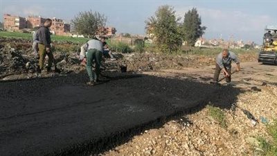 ربع مليار جنيه لـ رصف 27 طريقا بالشرقية | حصاد 2021