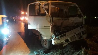 مصرع وإصابة شخصين في حادث تصادم بسوهاج