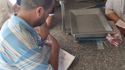 رفع درجة الاستعداد وتكثيف حملات التفتيش على محلات الجزارة ببرج العرب لاستقبال عيد الأضحى