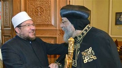 البابا تواضروس الثاني يهنئ وزير الأوقاف بعيد الأضحى المبارك