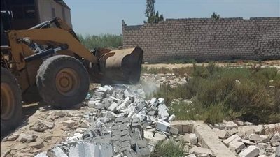 إزالة 305 حالات تعدٍّ على الأراضي الزراعية خلال عيد الأضحى 