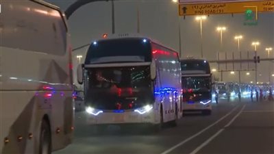 بدء نفرة حجاج بيت الله من عرفة إلى مزدلفة