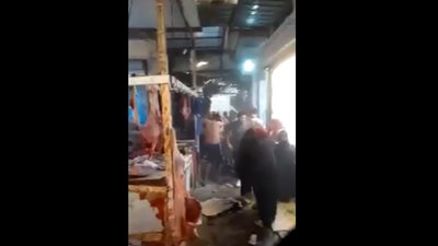 داعش يعلن مسؤوليته عن تفجير سوق وسط بغداد (فيديو)