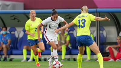 أمريكا تسقط بثلاثية أمام السويد في أولمبياد طوكيو للسيدات