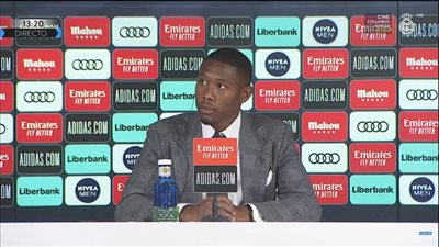 ألابا يكشف سر اختياره الانتقال إلى ريال مدريد