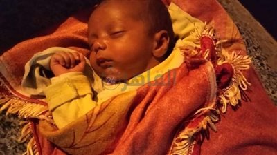  العثور على طفلة حديثي الولادة بمقابر كفر الشيخ 