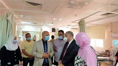 وكيل صحة الغربية يتفقد مستشفى سمنود لمتابعة انتظام العمل خلال عيد الأضحى