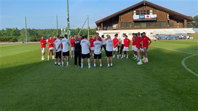 المنتخب الأولمبي يخوض مرانه قبل مواجهة الأرجنتين في طوكيو 2020