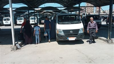 رؤساء مراكز ومدن كفر الشيخ يتابعون مواقف السيارات ومحطات الوقود (صور)