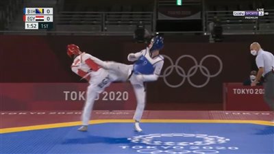 طوكيو 2020.. عبدالرحمن وائل يودع منافسات التايكوندو بعد الخسارة من البوسني بوسيك