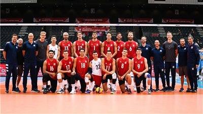 طائرة أمريكا تفوز على فرنسا بثلاثة أشواط دون رد