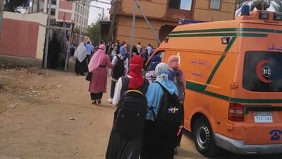 إصابة طالبة بحالة إغماء أثناء أداء امتحان التاريخ بالثانوية الأزهرية بكفر الشيخ