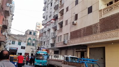 القبض على مالك ومقاول عقار بحري المائل في الإسكندرية